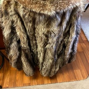 Real fur jacket